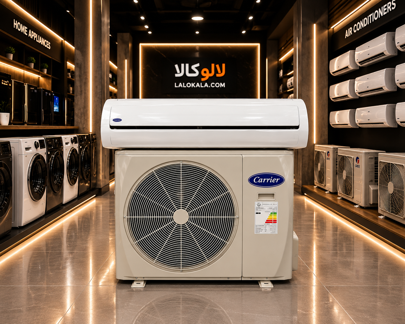 کولرگازی ۱۸۰۰۰ اینورتر کریر carrier