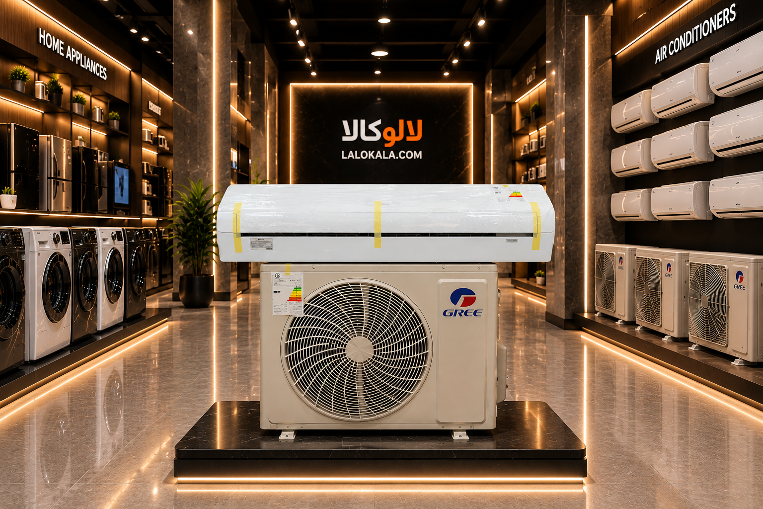 کولرگازی 36000 گری مدل GWH WIFI